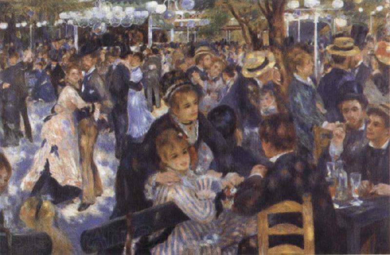 Pierre-Auguste Renoir The Moulin de La Galette Norge oil painting art